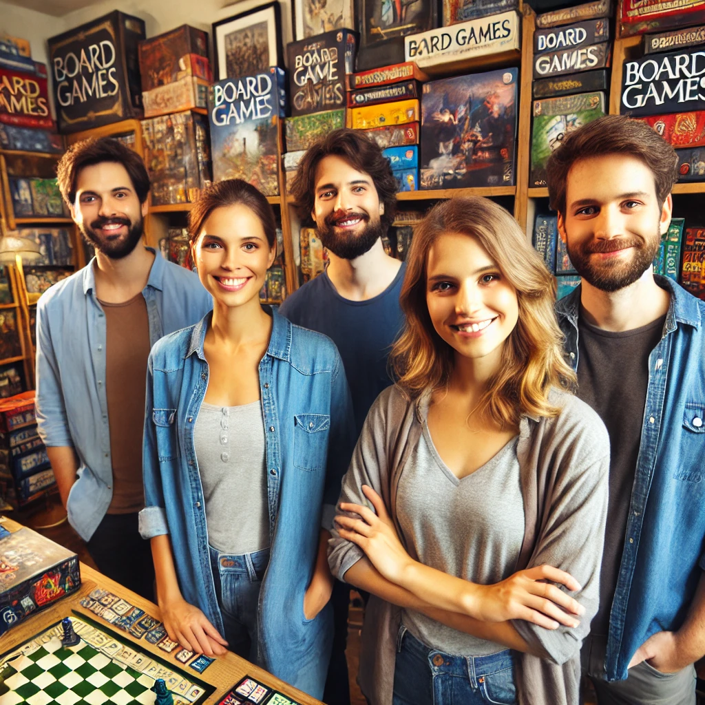 Our Team at Avovag Board Game Store