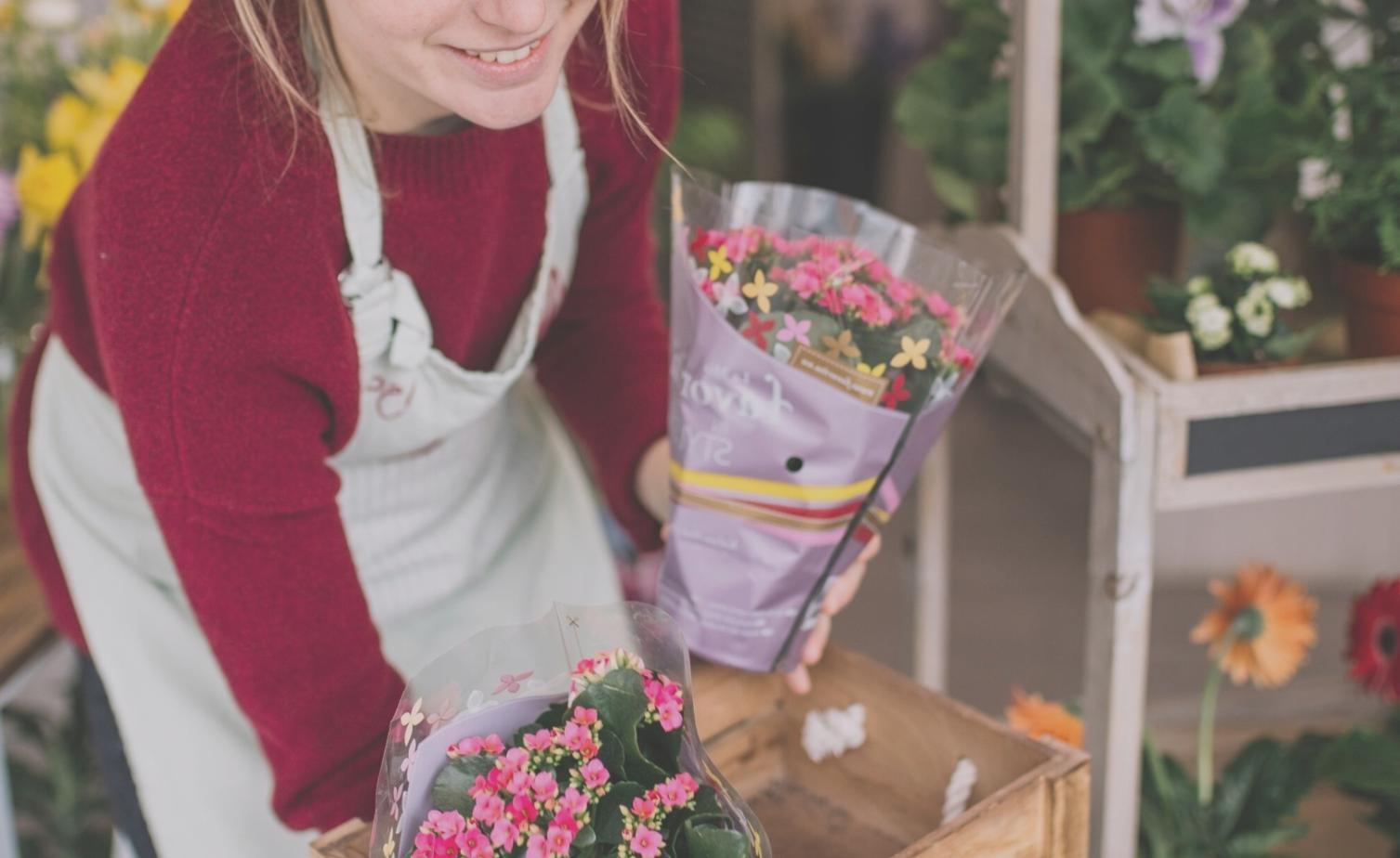 Drampek flower arrangement design process
